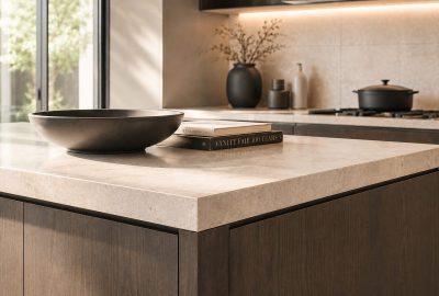 Contemporary kitchen close up