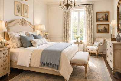 French provincial bedroom