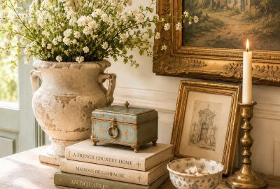French provincial decorative table