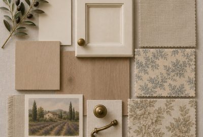 French Provincial material board
