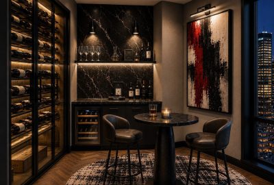 Urban chic bar