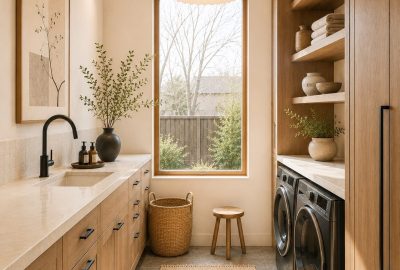 Japanese laundry room