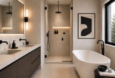 Modern bathroom