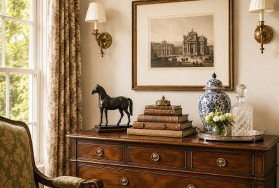 Traditional accent table