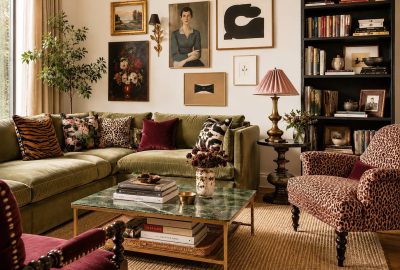 Maximalism living room