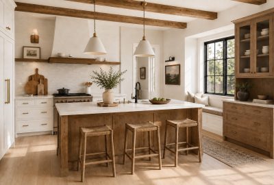 Modern farmhouse kitchen