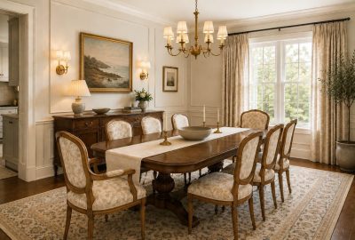 Traditional dining room