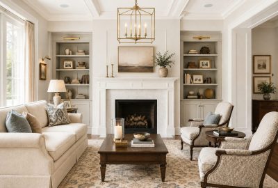 Traditional living room