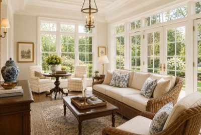 Traditional sunroom